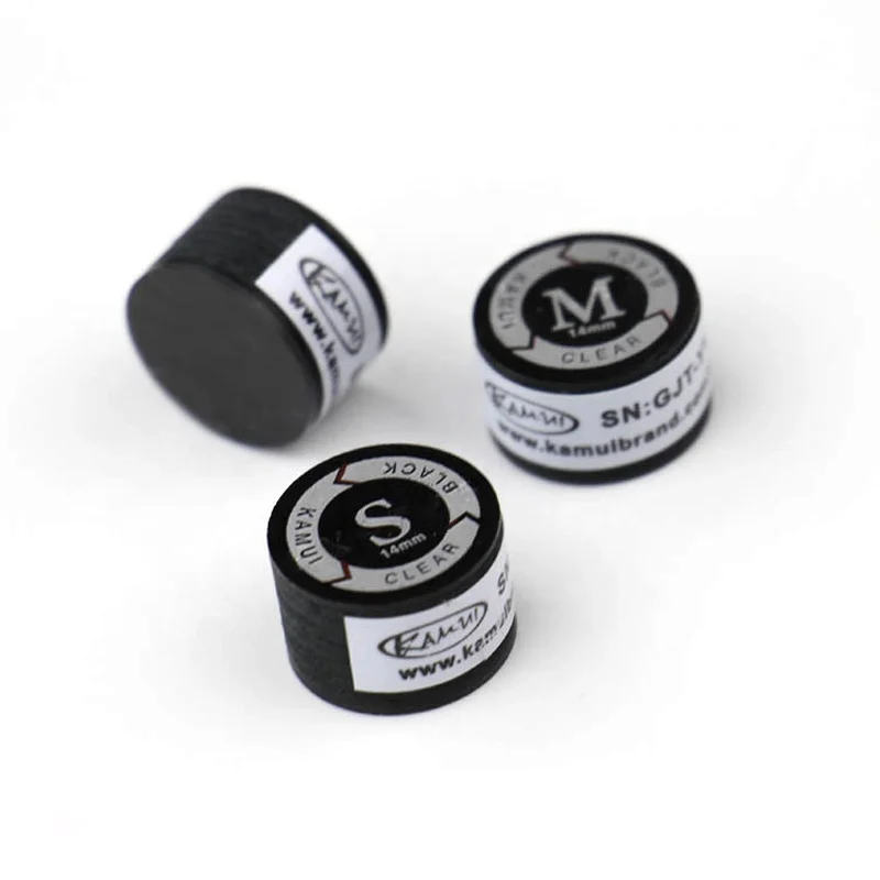 Лидер продаж, японский бильярдный кий Kamui 14 мм Ss/s/m/h, черный прозрачный наконечник