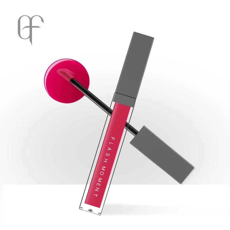 Оптовая Матовая антипригарная чашка прозрачный блеск для губ частная этикетка