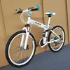 21 speed white spoke wheel