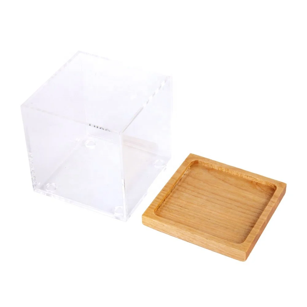 Acrylic Clear Compartment Storage Box / Small – Mk Beauty Club