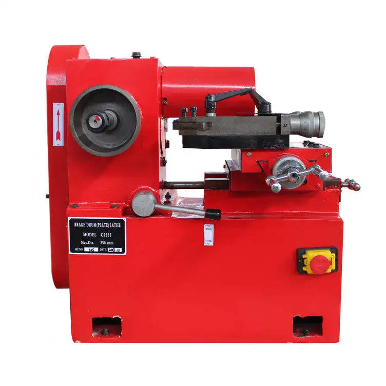 High Precision Horizontal Multifunctional Light Duty Manual Normal Metal Brake Disc and Drum Lathe Machine for Car