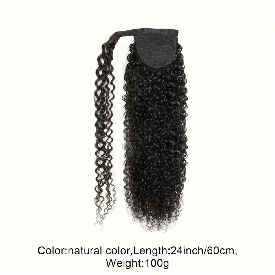 Water Wave Clip In Hair Extensions Natural Black Color Human Hair For Women Brazilian Hair 8-32 Inch Remy_voghion.com
