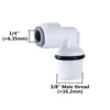 1/4" (6,35 mm) a 3/8" Rosca Macho