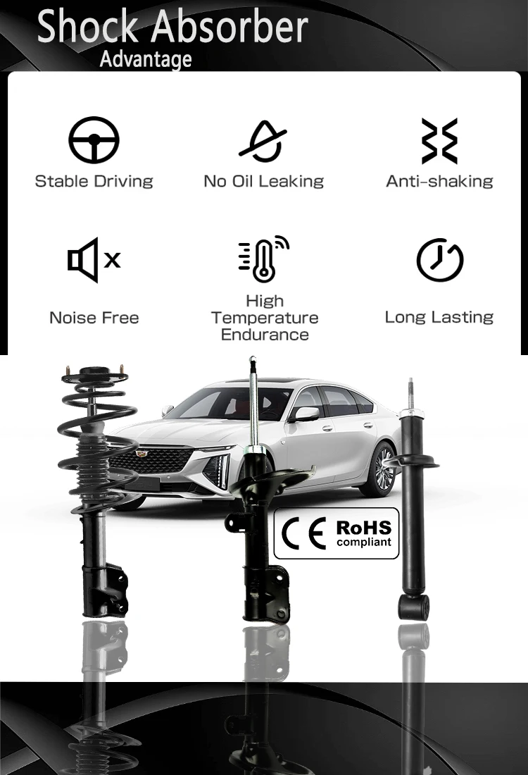 product amortiguadores damper front rear shock absorber with coil spring for toyota camry 12 17-3