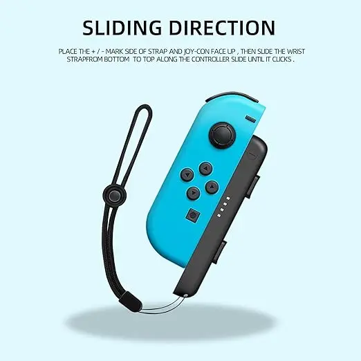 product gaming accessories adjustable elastic straps wrist bands for switch joycon hand lanyard for joy con controller-32