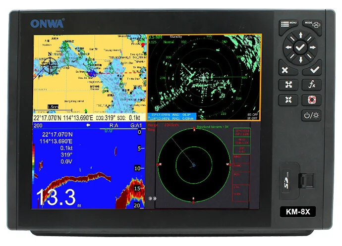 Marine GPS Chartplotter AIS Fish Finder Radar
