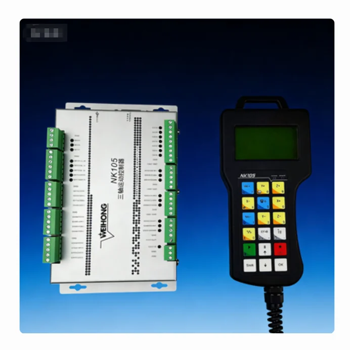 Axis CNC DSP Controller NK105 One Set Handle Type Engraving Machine Motion Control System 3axis Woodworking Motion Controller