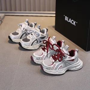 Fashion Spring Autumn Comfortable Boys Girls Sneakers Children's Middle Old Casual Torre Running Shoes