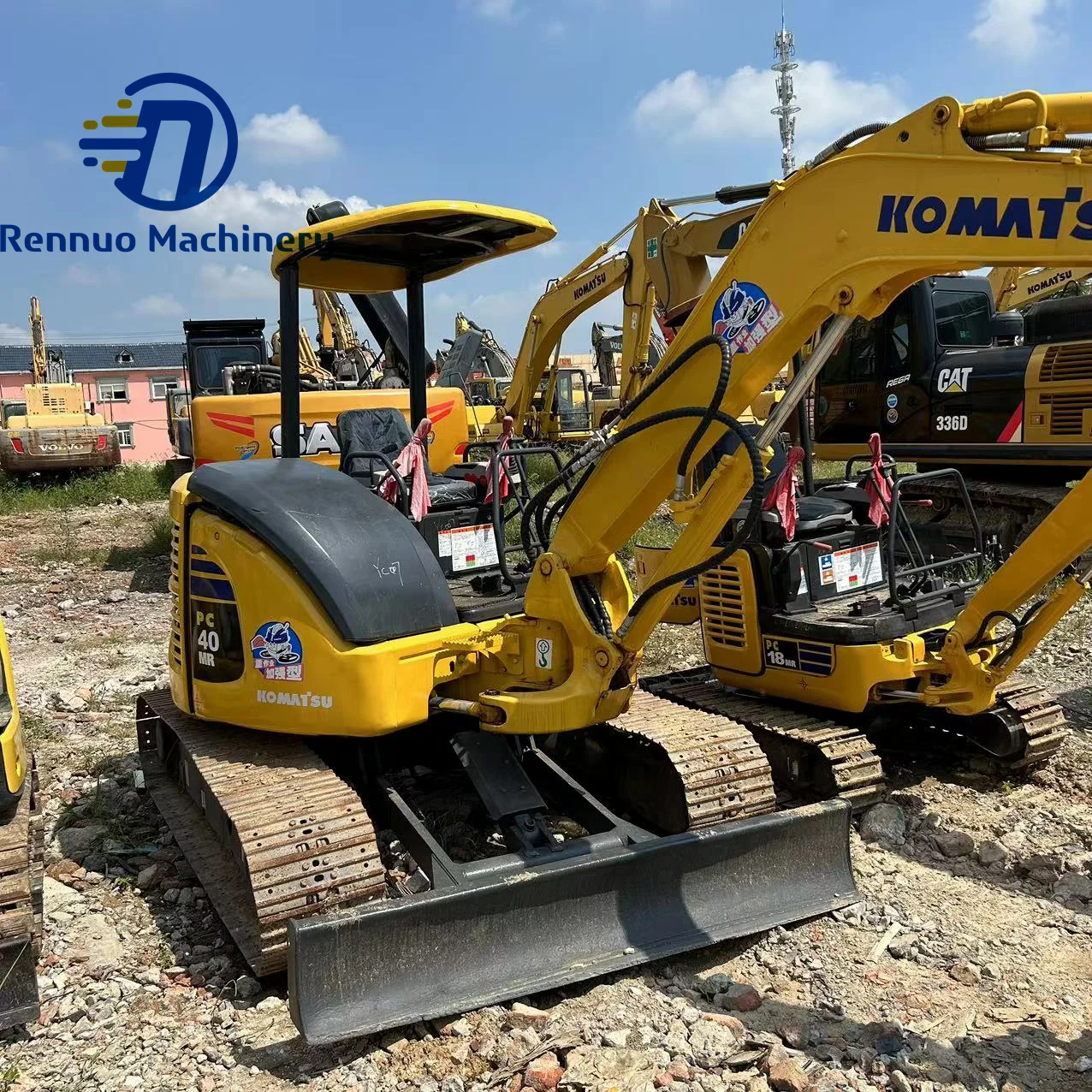 Komatsu PC40, PC30, PC35 Mini Excavators - Reliable Performance