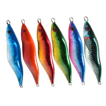 Slow Jigging Metal Lure UV Luminous 3D Painting Sea Fishing Hard Bait for River & Lake 160g 200g – Metal Jig – view 2