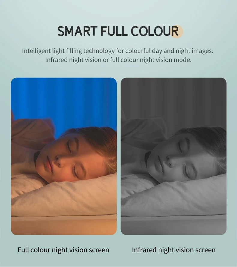 1080P Wifi Camera 360 Indoor Full Color Two Way Intercom Motion Detection JXLCAM Wireless Surveillance Camera