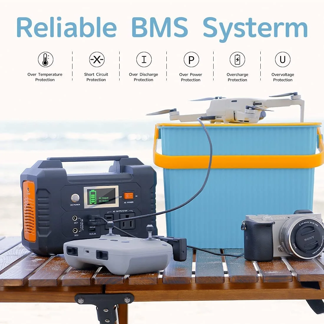 China Solar Energy System Power Banks With 50W Solar Panels 110V 220 Valt 200 Watt Small Portable Power Station