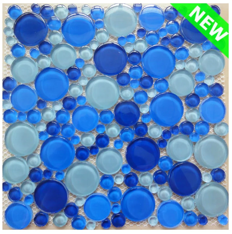 Round Mosaic Patterns Bubble Glass Ksl C11175 Buy Bubble Glass Mosaic Tile Glass Mosaic Art