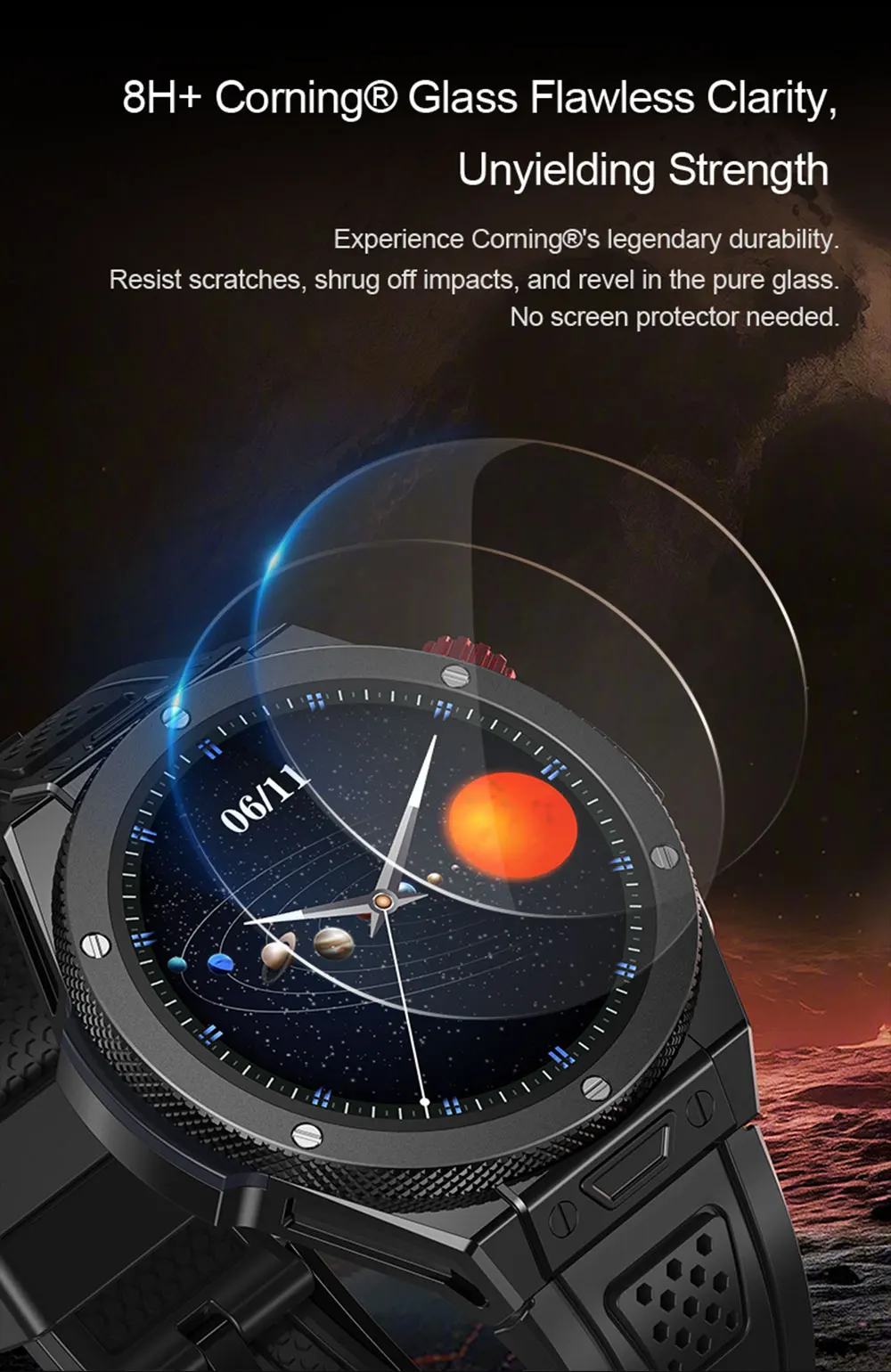 2026 LQ06 Smart Watch GPS 1.43inch AMOLED Heart Rtae 50M Waterproof Outdoor Sport Relojes Round Smartwatch for Men