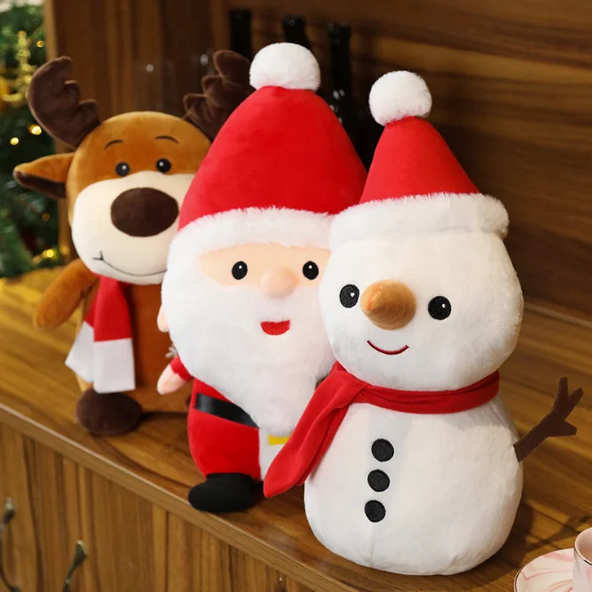 santa cuddly toy