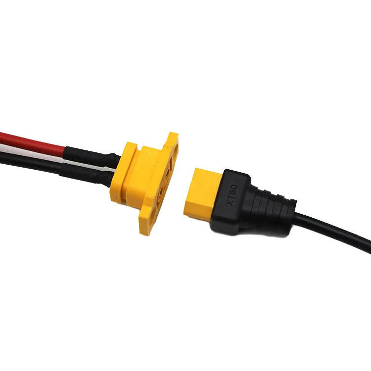 XT30 XT60 XT60H Plug Extension Cable 12AWG Extension Adapter Female Male Connector Cable For Rc Lipo Battery