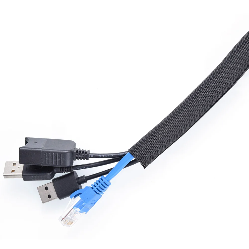 JDD SCS2160 FMVSS 302 Standard Auto Self Closing Wrap OEM Cable Management Sleeve Manufacturer
