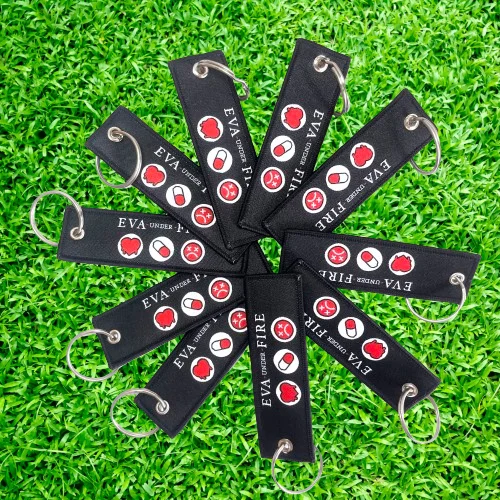 Customized Promotional Items Keychain Crew Keychain Woven Aviation Accessories Jet Tag Buy