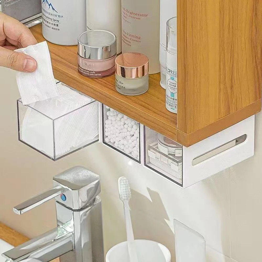 Modern Wall-Mounted Organizer Box Rustproof Design for Garage Laundry Room Space Saving for Home Office