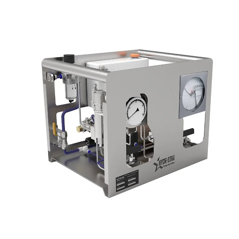HYDR-STAR High Flow High Pressure  up to 3000 Bar  Air Driven Liquid Pump Booster Pump Hydraulic Unit