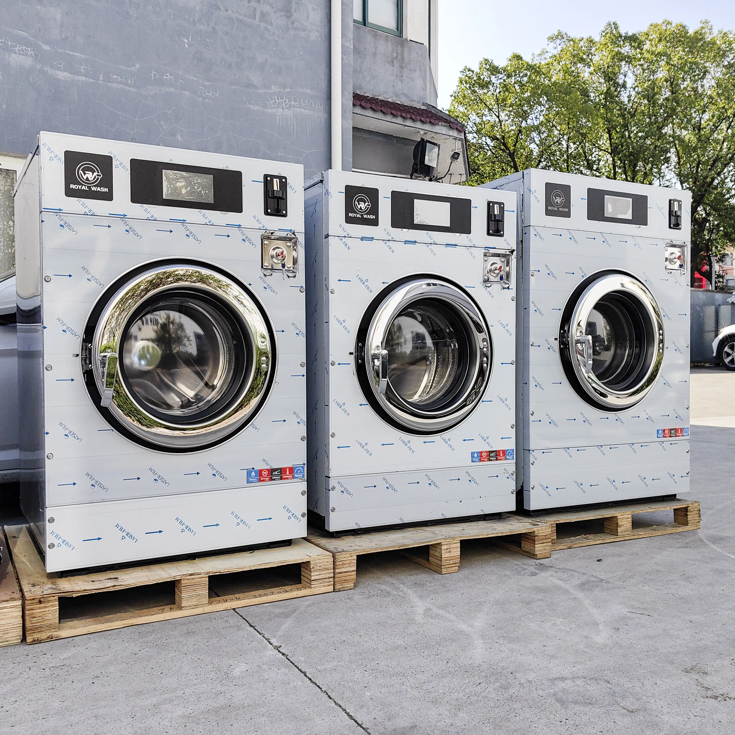 Heavy Duty Coin Operated Washing Machines for Laundromats
