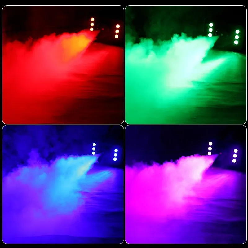 Premium Smoke Generator with Advanced LED Lighting Devices, Offering Stunning Stage Visual Effects for Party Clubs