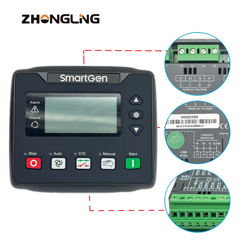 Auto Start Control Panel, HGM, 410N, HGM410N - detail 22