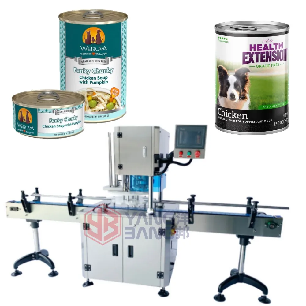 YB-FGJ Tin Can Sealing Machine for Tin Can Rubber Seal High Quality Pet Can Bottle Sealing Machine