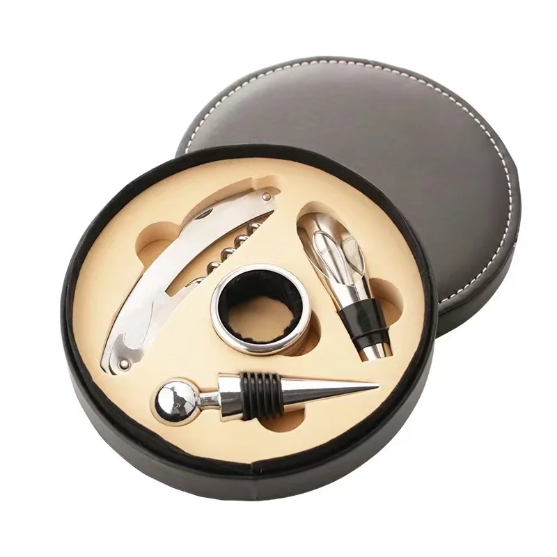 Wooden Box Waiters Corkscrew Wine Opener Set Wine Tool Accessory Set