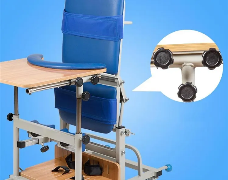 Multi-function Standing and Sitting Adjustable Rehabilitation Machine Handicap Children Standing Chair