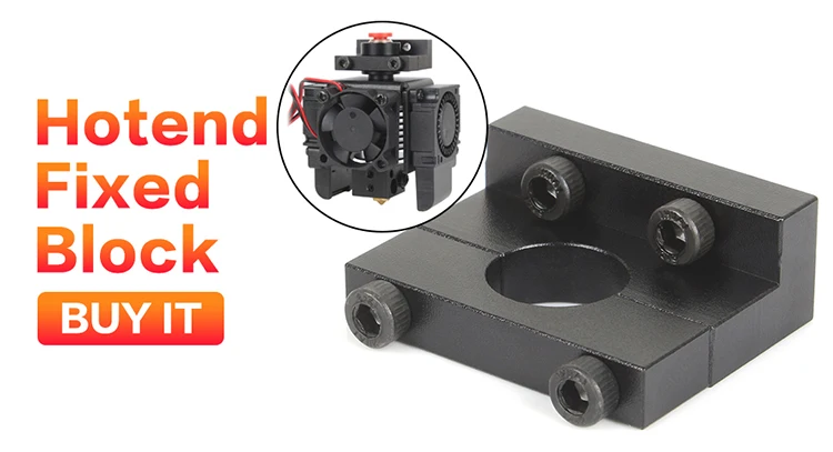 3DSWAY CR10 V6 Hotend Kit - All Metal Volcano Nozzle