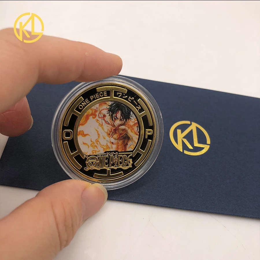 Monkey D. Luffy ONEPIECE Gold Coin Medal Limited Edition From Japan