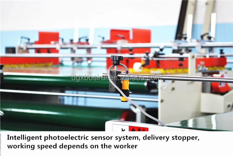 Corrugated Box Manual Flap Glue Pasting Machine