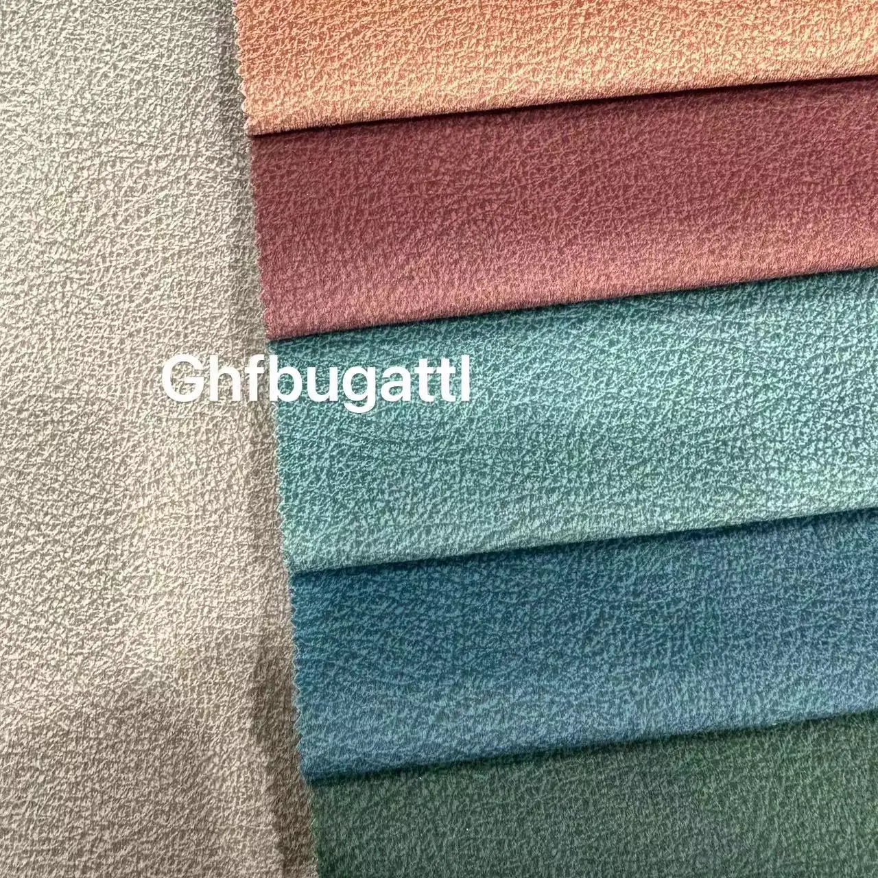 GHF BUGATTI-- 100% Polyester Waterproof Hometextile Printed Holland Velour Sofa Fabric Holland Velvet Fabric