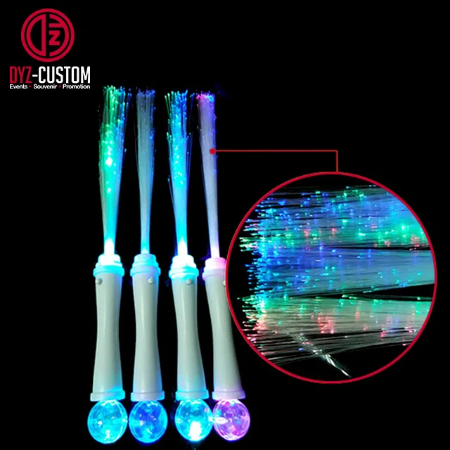 Clear Handle Fiber Optic Wand