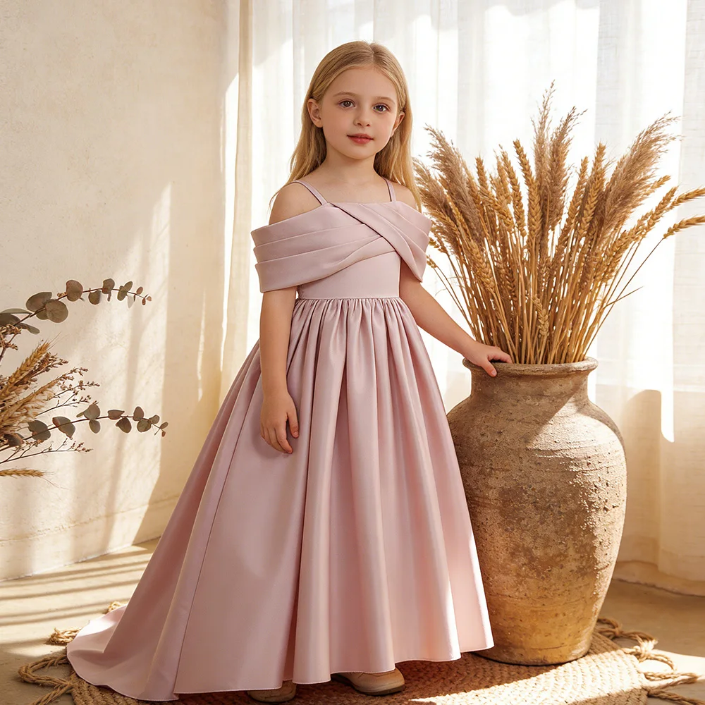 chiffon princess dress Party Dress Chiffon Dress For Baby Girl Sweet Summer Princess Dress For  Kids Girl's Fluffy Chiffon