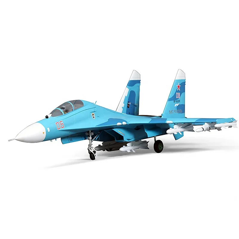 RC機 STUNT FLYING AIRCRAFT SU-27 フルセット FMS SU-27 Twin 70mm EDF RC Fighter Kit PNP - High-Speed Performance