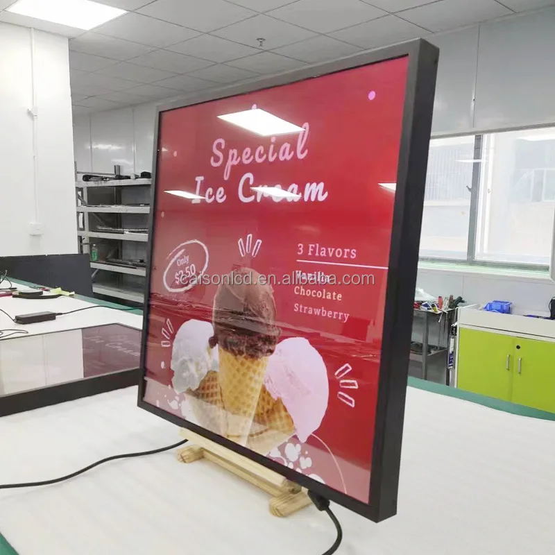 18.9 Inch Square lcd display 4K High Brightness Display 700nits Digital Signage Advertising Kiosk digital signage and display supplier