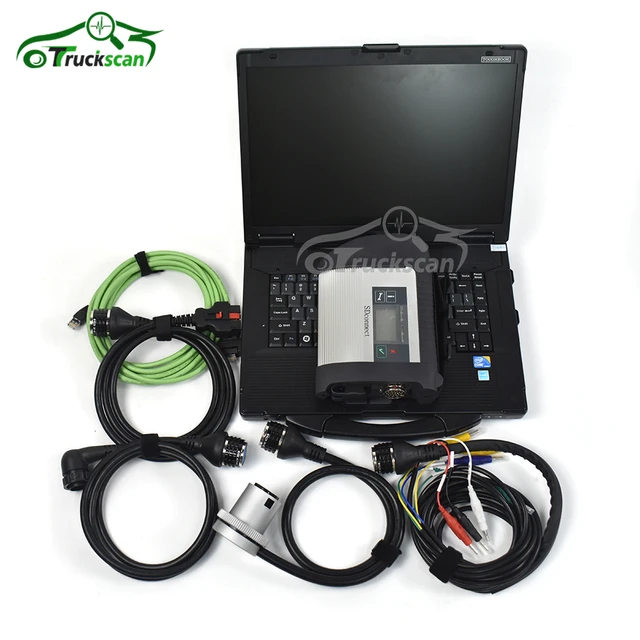 V2024 MB STAR C4+DOIP FUNCTION MB SD C4 Doip VCI c4 wifi Xentry Dts  Monaco+T420 Laptop mb car truck diagnostic tool