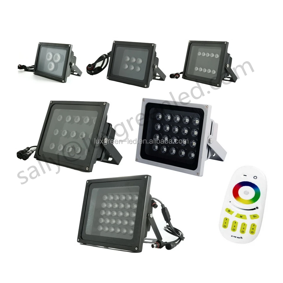 IP65 DMX512 Control RGB Outdoor Flood Light - Luxgreen