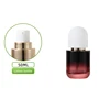 50ml red wine bottle-gold lotion head+yunshang white cover