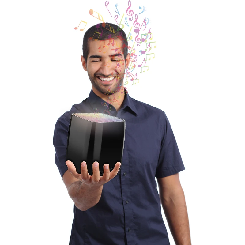 Singe Zqs1209 Home Music Box Bass Wireless Sound Rgb Light Portable