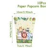 H8024-85 Forest animal popcorn box 10pcs