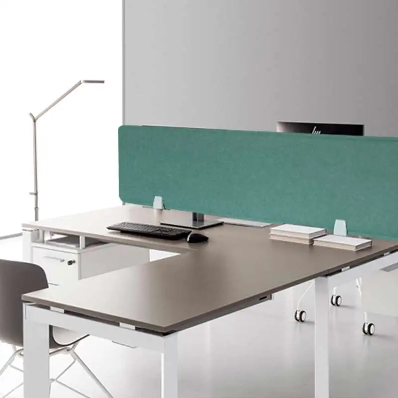 Computer Cubicles Workstation Divider Height Adjustable Desk Office Screen Partitions Sound Acoustic Panel