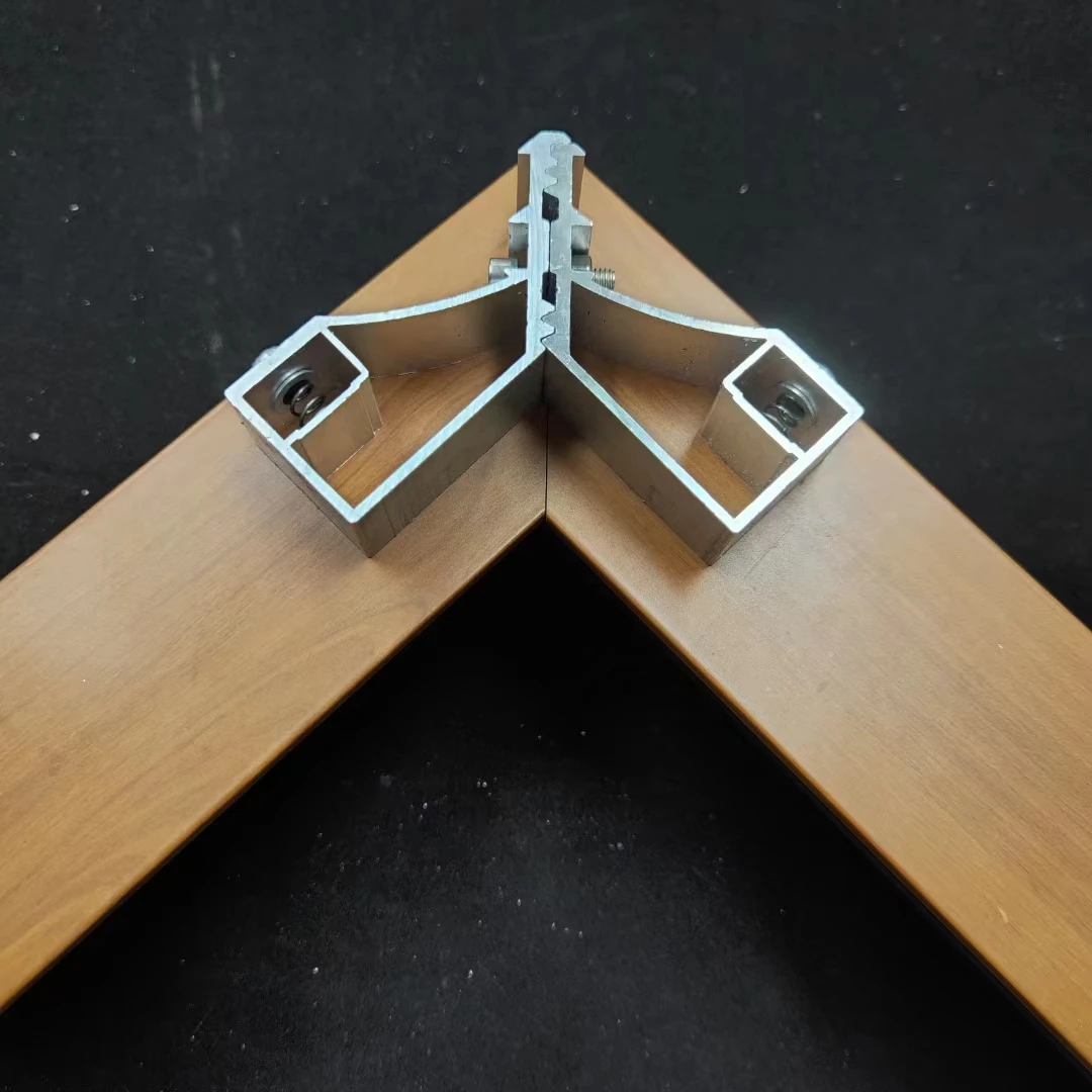 Original Color 36*46.5 Aluminum Profile Corner Connection for Windows ...
