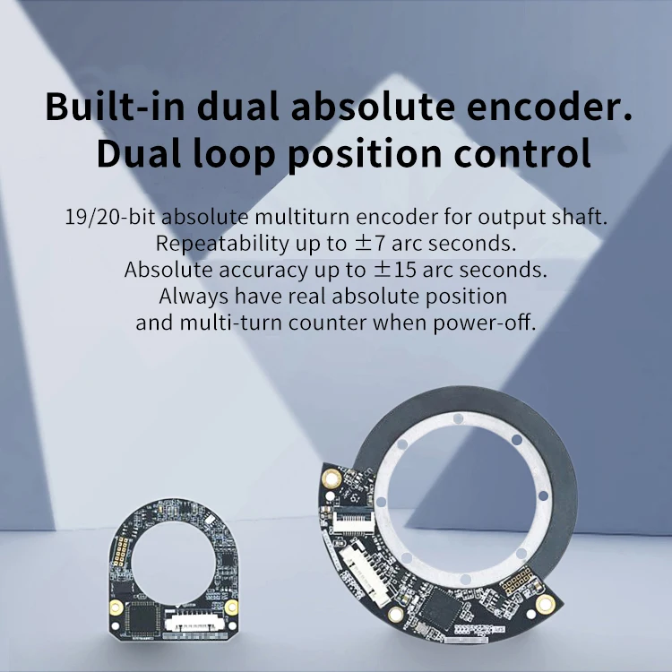70mm Mini Robot Actuator Modular Actuator with Harmonic Drive for Robotic Arm Prototype