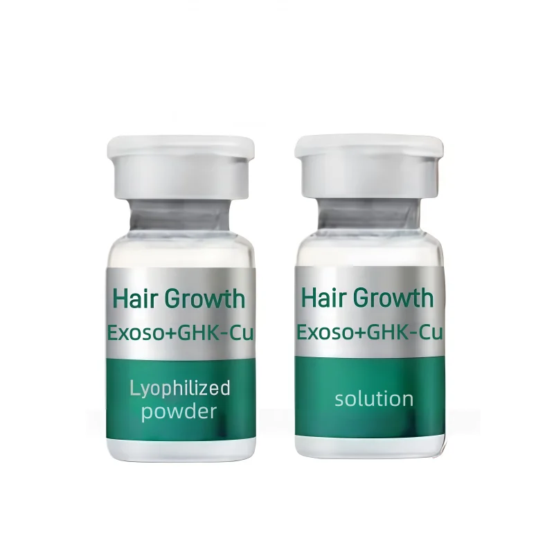ghk-cu hair growth treatment PeptideLabz Copper Peptide 10% Ghk-cu, 5% Ahk-cu Peptides Serum leaving your hair and scalp looking thicker and healthier in just a few weeks 2billion Exos GHK-Cu Hair Growth