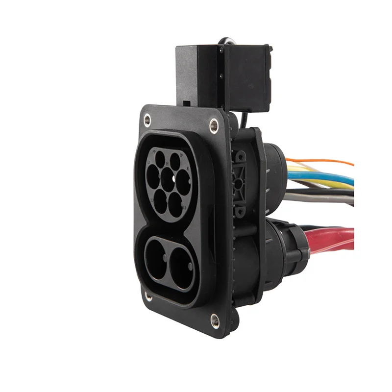 Ev Charger Iec62196-3 Ccs Combo 2 Car Inlet DC Charging Socket with ...