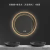 Dual touch controls + warm light + defogging (adjustable brightness)