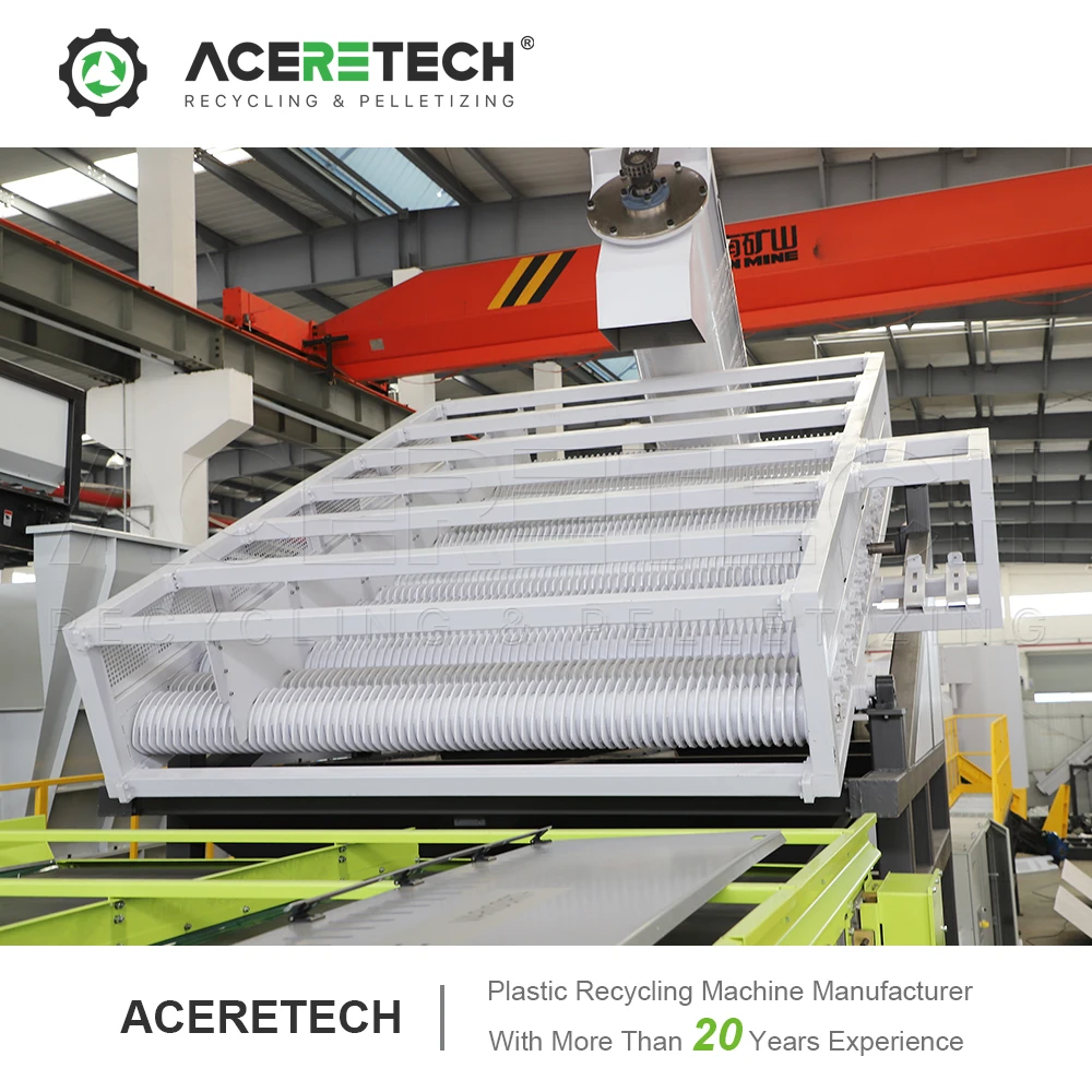 Automatic AWS-PET 1t/h Plastic PET Bottle to Bottle Food Grade Recycling Washing Line PET Recycling Machine